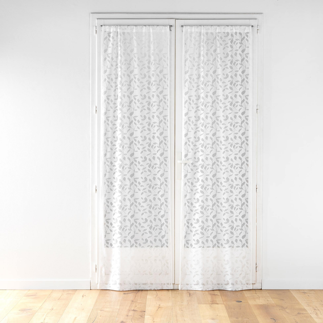 Komplet firan Douceur d'intérieur Manon ze wzorem liści 70 x 240 cm 2 szt (3574386276696) - obraz 1