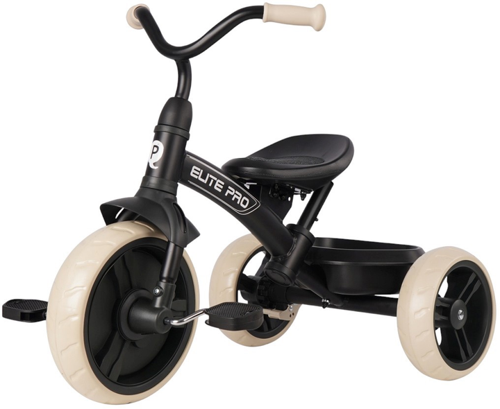 Rowerek trójkołowy Qplay Elite Pro Black (5061047480649) - obraz 3