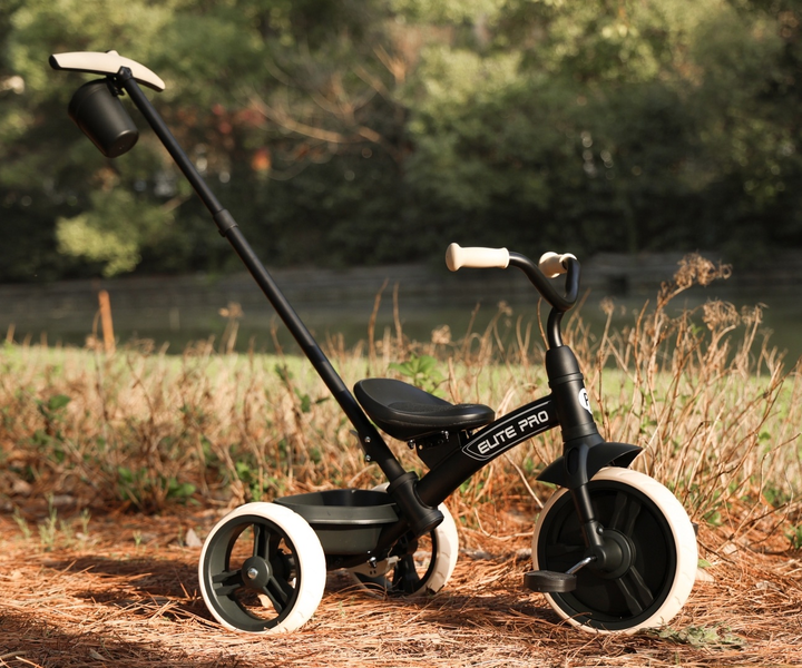 Rowerek trójkołowy Qplay Elite Pro Black (5061047480649) - obraz 12