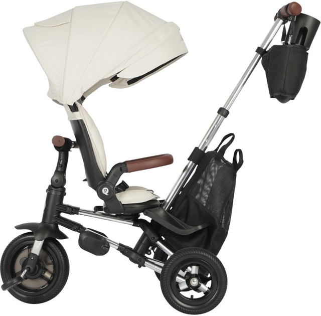 Rowerek trójkołowy Qplay Nova Deluxe Beige (5061047482001) - obraz 5