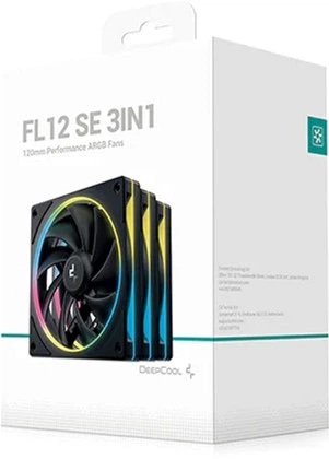 Набір вентиляторів Deepcool FL12SE 3IN1 (R-FL12SE-BKAPN3-G) - зображення 7