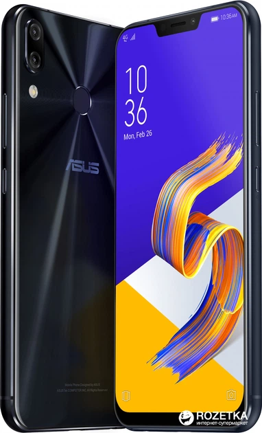 洋書 A Double Singleness Мобильный телефон Asus ZenFone 5Z 8/256GB (ZS620KL-2A052WW
