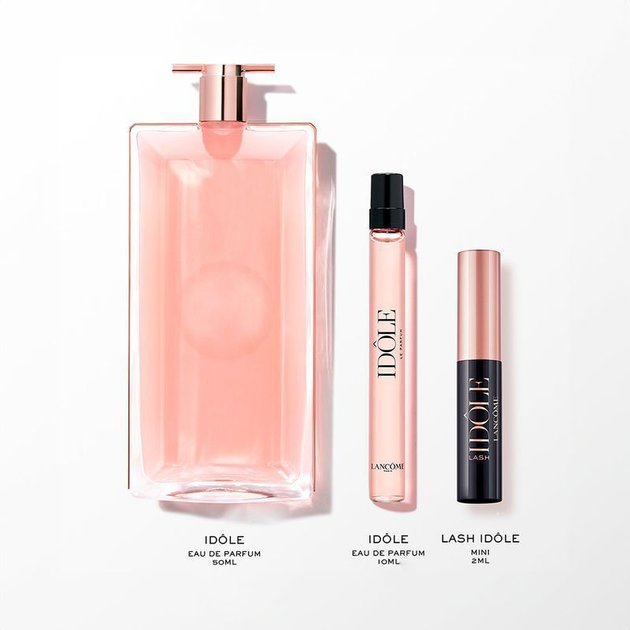 Набір для жінок Lancome Idole Парфумована вода 50 мл + Мініатюра Парфумована вода 10 мл + Туш для вій 2.5 мл (3614273950749) - зображення 2