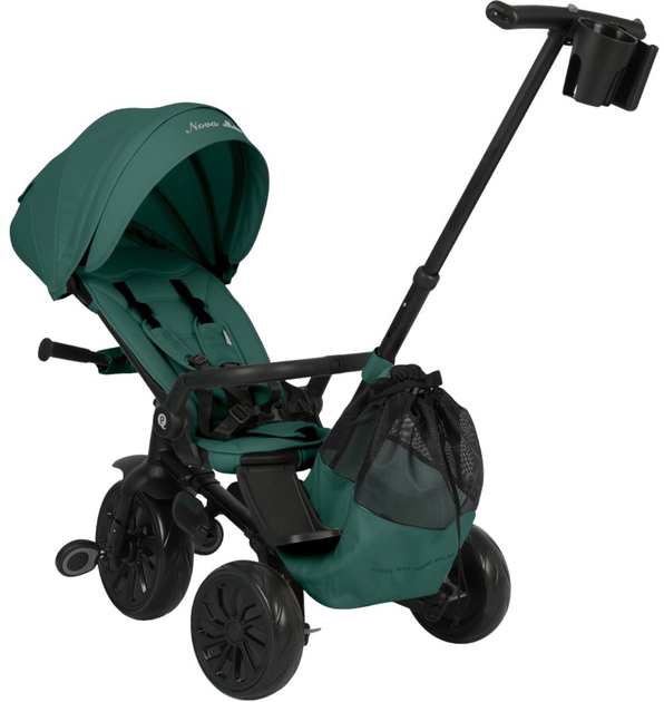Rowerek trójkołowy Qplay Nova Max Green (5061047482209) - obraz 3