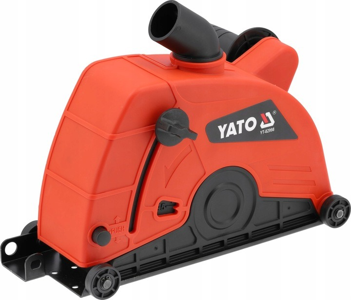 Кожух пилозахисний для обробки канавок Yato 180 мм YT-82998 (5906083116995) - зображення 2