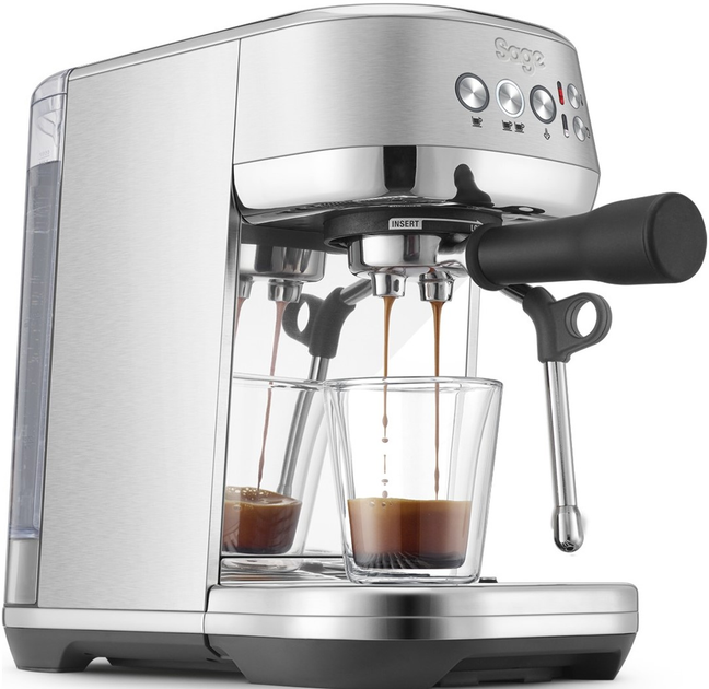Кавоварка рожкова Sage Bambino Plus (SES500SST4EEU1) - зображення 3