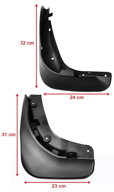Брызговики MGC Volkswagen GOLF 5, 6, Jetta универсал Variant 2008-2014 г.в. комплект 4 шт 5K0075111, 1K9075101 - изображение 2