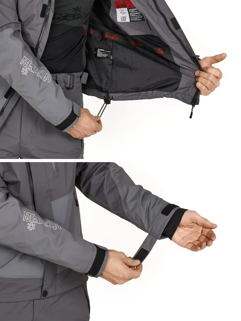 Костюм демісезон. мембран. Norfin MIRAGE 9000мм / XL (200985) 637004-XL - изображение 10