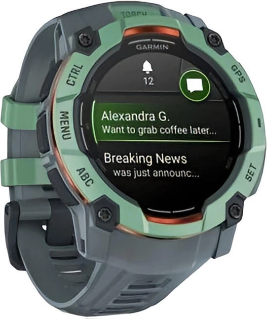 Смарт-часы Garmin Instinct 3 50mm AMOLED Neo Tropic with Twilight Band (010-03020-01) - Фото 1 Смарт-часы Garmin Instinct 3 50mm AMOLED Neo Tropic with Twilight Band (010-03020-01) - изображение 1