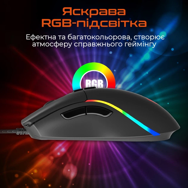 Мышь Meetion GM19 USB Black (MT-GM19_2023-A) - Фото 3 Мышь Meetion GM19 USB Black (MT-GM19_2023-A) - изображение 3