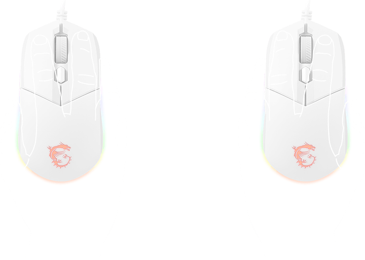 Комплект MSI Vigor GK30 COMBO WHITE UA (S11-04UA302-CLA) - зображення 7