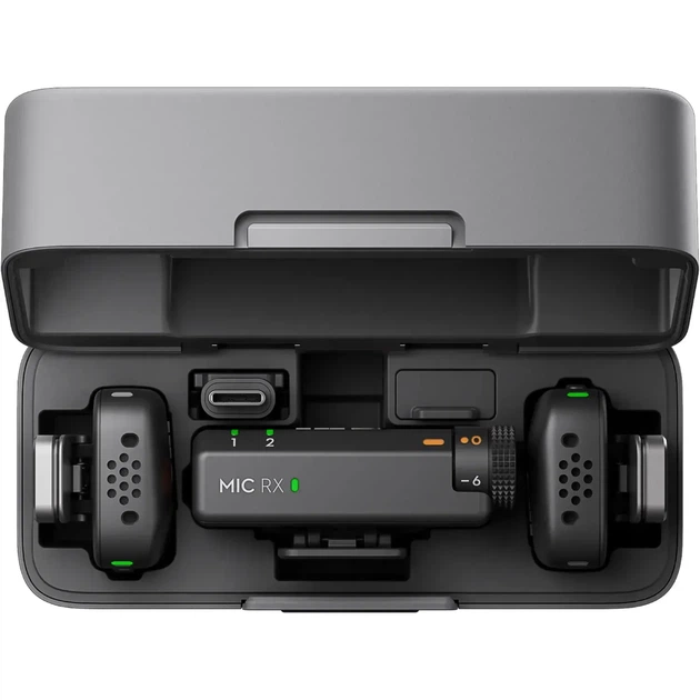 Микрофонная радиосистема DJI Mic Mini 2 TX + 1 RX (+ Lightning Адаптер) - изображение 3