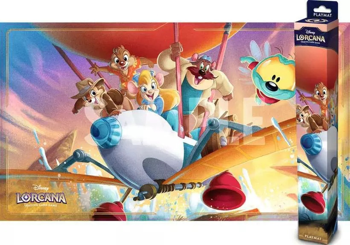 Ігровий килимок Ravensburger Disney Lorcana Володарювання Джафара Набір 08 Чіп і Дейл: Бурундучки-рятівнички (4050368985392) - зображення 2