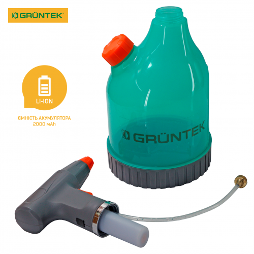 Опрыскиватель аккумуляторный GRUNTEK PRIME BS-1,5-1 Li-Ion (296001085) - изображение 7