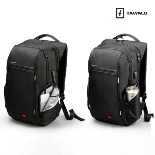 Рюкзак TAVIALO Smart TB20-1 чорний 20л (TB20-124BL) - Фото 4 Рюкзак TAVIALO Smart TB20-1 чорний 20л (TB20-124BL) - зображення 4