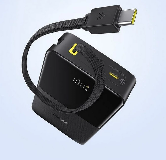 Powerbank Baseus EnerFill FC51 Bipow2 Pro 20000mAh 22.5W Black (E0027701) - obraz 2