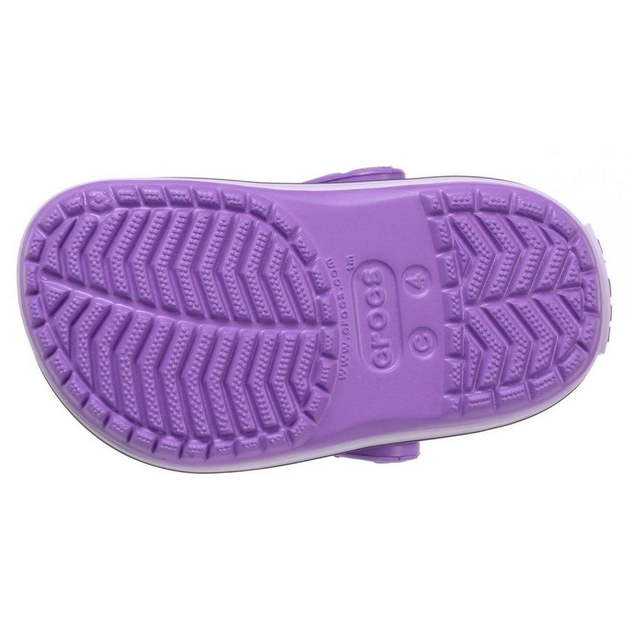 Дитячі крокси для дівчинки Crocs Crocband Clog Kids Purple (29/30, бузковий) - изображение 4