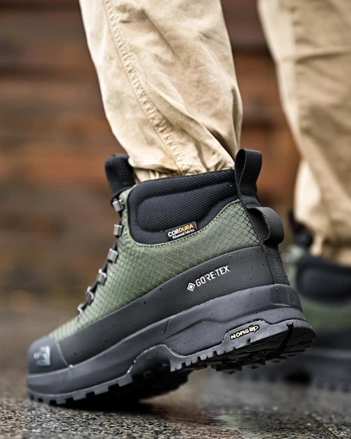 Мужские зимние ботинки The North Face Gore-tex 43р хаки (93912