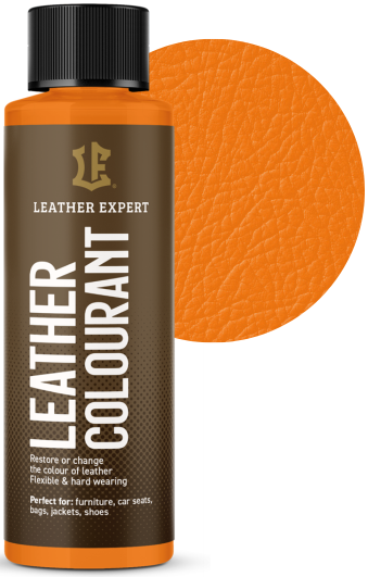 Краска (эмаль) для окрашивания кожи Leather Expert Colourant, 50 г 021 Orange - изображение 2