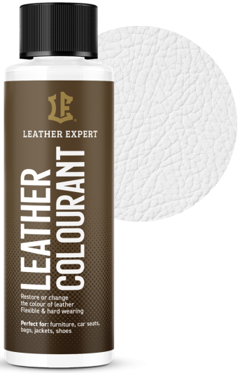 Фарба (емаль) для фарбування шкіри Leather Expert Colourant, 50 г 002 White - зображення 2
