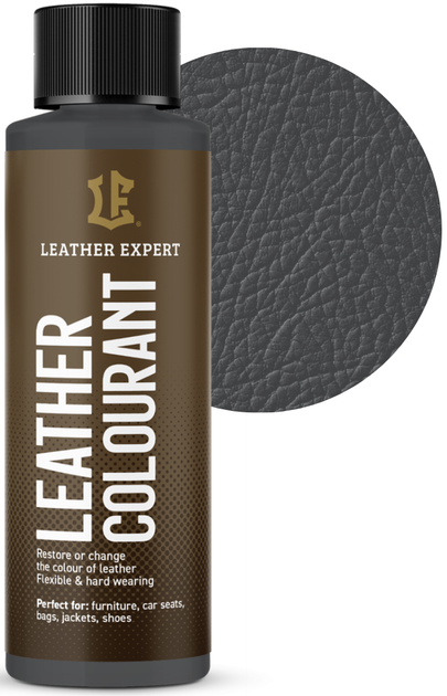 Краска (эмаль) для окрашивания кожи Leather Expert Colourant, 50 г 401 Dark Grey - изображение 2