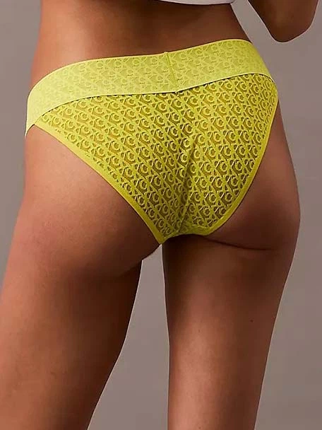Трусики слипы женские Calvin Klein Underwear QD5283 LRF XS Лимонные (196807851096) - изображение 2