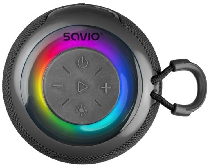 Głośnik przenośny Savio BS-041 5W Black (SAVBS-041) - obraz 3