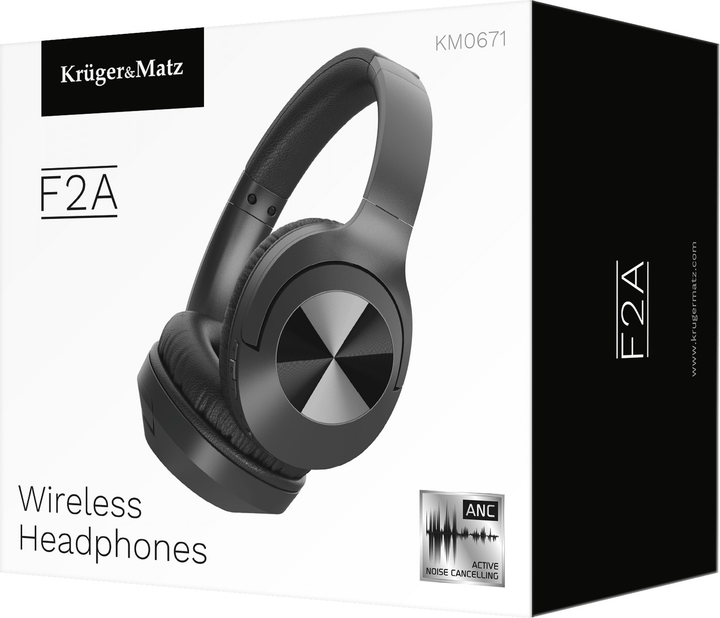 Słuchawki Kruger&Matz F2A Black (5901890097963) - obraz 7