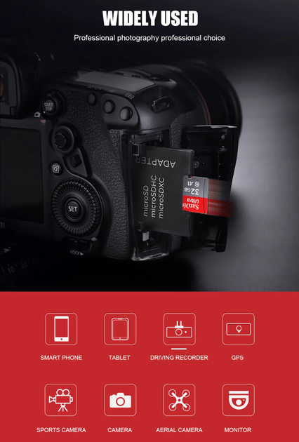 Карта памяти TF microSDHC SanDisk Ultra Class 10 32GB - изображение 3