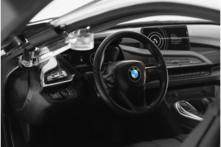 Машинка на радіокеруванні Rastar BMW i8 Біла (5903864900613) - зображення 7