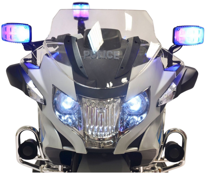 Електромотоцикл для дітей BMW R1200RT Поліція (5903864903928) - зображення 4