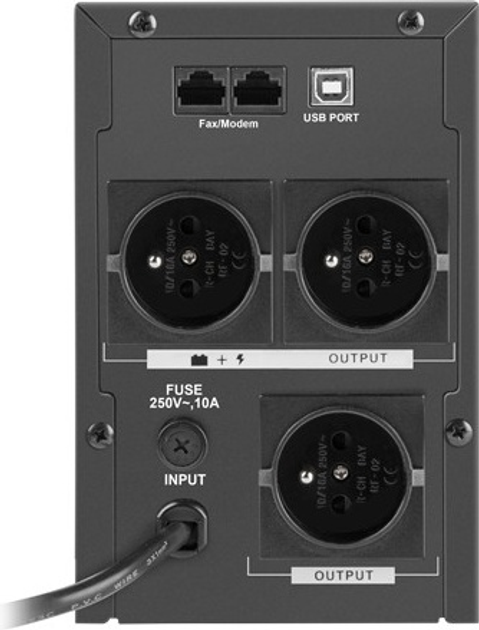 ДБЖ Armac Office 1500F 950Вт/1500ВА (O/1500F/LCD) - зображення 6