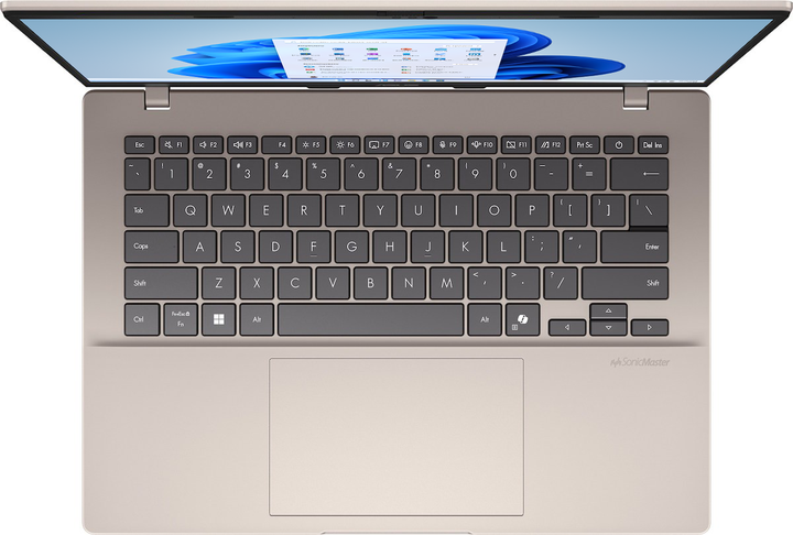 Ноутбук ASUS VivoBook 14 X1407QA-LY045W (90NB1602-M005R0) Platinum Gold - зображення 6