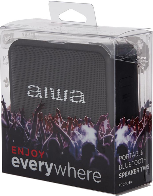 Портативна колонка Aiwa BS-200 6W Black (BS-200BK) - зображення 3
