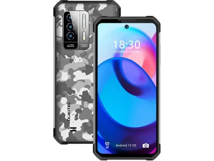 Смартфон Oukitel WP27 12/256GB Camouflage - Фото 2 Смартфон Oukitel WP27 12/256GB Camouflage - зображення 2