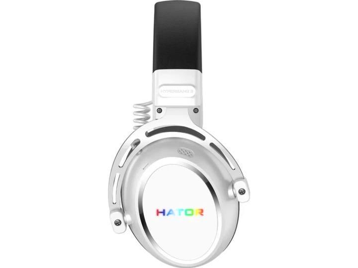 Навушники з мікрофоном Hator Hypergang 3 Wireless White (ESH56) - Фото 3 Навушники з мікрофоном Hator Hypergang 3 Wireless White (ESH56) - изображение 3
