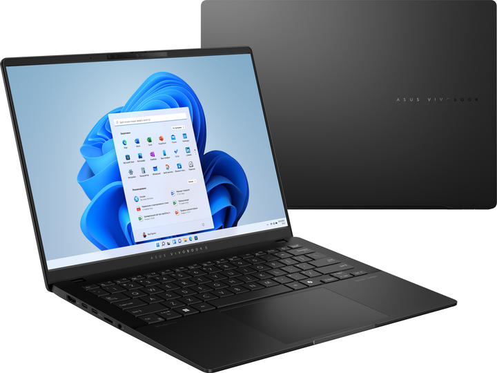 Ноутбук ASUS VivoBook S 14 OLED M5406WA-PP061W (90NB14P3-M00770) Neutral Black - зображення 9