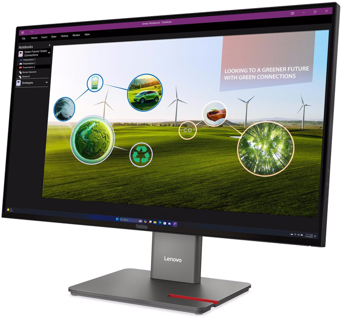 Monitor 27" Lenovo ThinkVision P27q-40 (64A7GAT6EU) - obraz 2