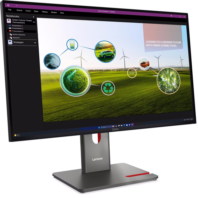 Monitor 27" Lenovo ThinkVision P27q-40 (64A7GAT6EU) - obraz 3