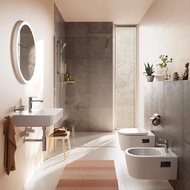 Змішувач для раковини Hansgrohe Rebris S 110 CoolStart 72519000 - зображення 9