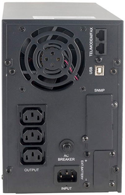 ДБЖ IPS TS1-LI-1k0-MC-LCD-2x7 1000VA 800W (5902135118429) - зображення 2