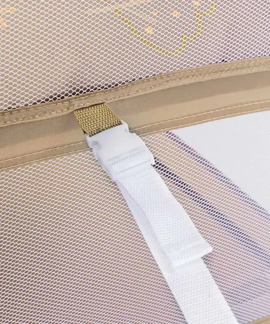 Детский манеж кровать Carrello Porta Sand Beige с двойным дном - изображение 7