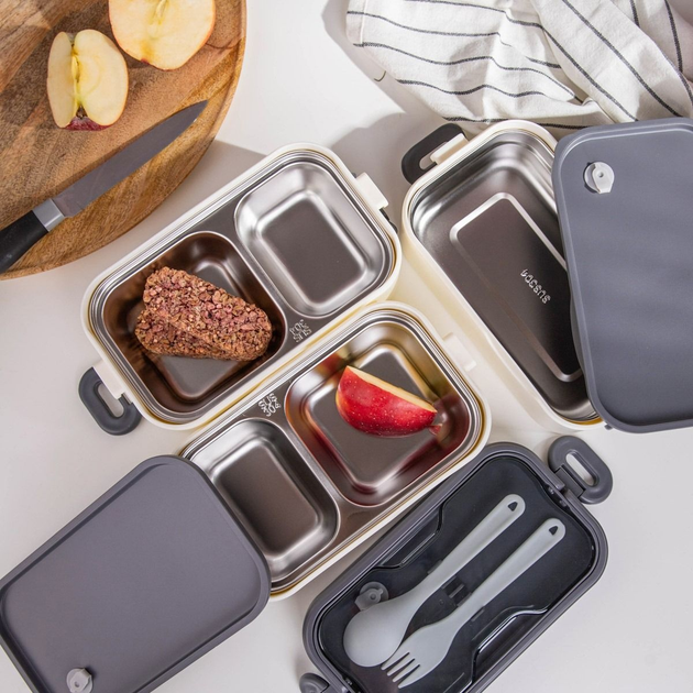 Lunch box Homla MESA trzypiętrowy 2 l (5906496748912) - obraz 8