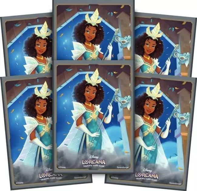 Koszulki na karty Ravensburger Disney Lorcana Shimmering Skies S05 Tiana 65 szt. (4050368984036) - obraz 2