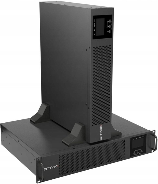 UPS Armac Rack ON-LINE 1000W/1000VA Dust Free (R/1000I/PF1/DF) - obraz 5