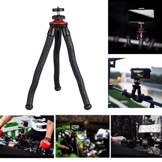 Гибкий штатив Fotopro для телефона,камеры,экшен камер "SpyderFlex ...