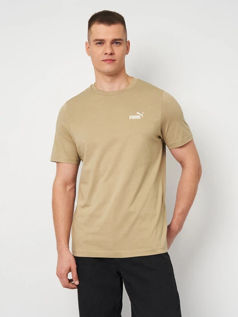 Футболка хлопковая длинная мужская Puma Essentials Foundation 68253555 XL Ice Coffee (4069157691802) - Фото 1 Футболка хлопковая длинная мужская Puma Essentials Foundation 68253555 XL Ice Coffee (4069157691802) - изображение 1