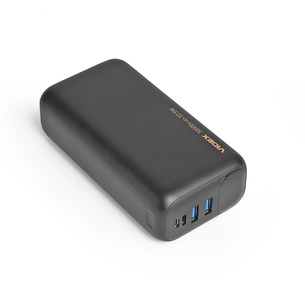 Повербанк 30000mAh VIDEX VPB-297 22.5W Black VPB-297-B 28297 - изображение 6