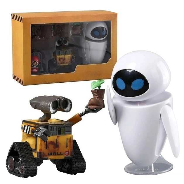 Фигурка из мультфильма WALL-E Валли и Ева, подвижная, 10 см (WAL