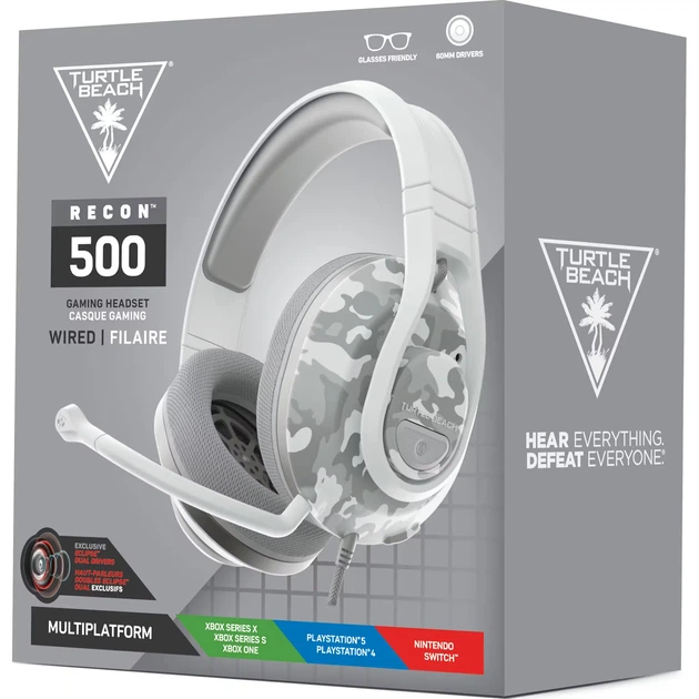 Ігрові навушники Turtle Beach Recon 500 Arctic Camo (TBS-6405-02) [119433] - зображення 8